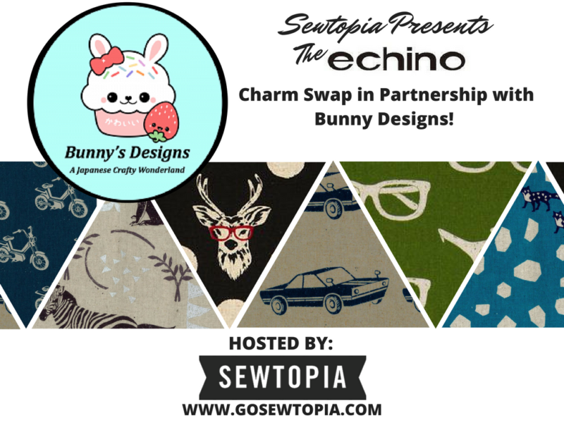 2018 Echino Charm Swap with Bunny’s Designs!